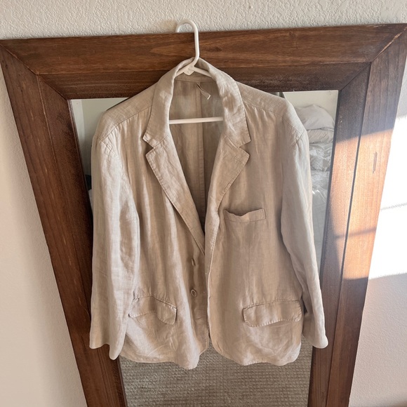 COPY - Men’s Lino 120% linen jacket - Picture 10 of 16